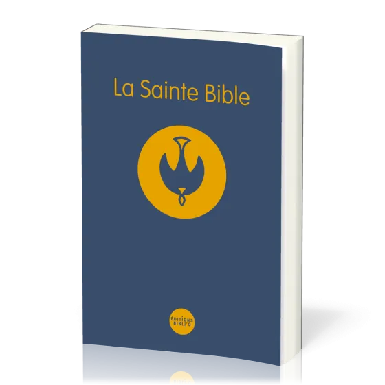 Bible à la Colombe Segond 1978, marine - brochée souple
