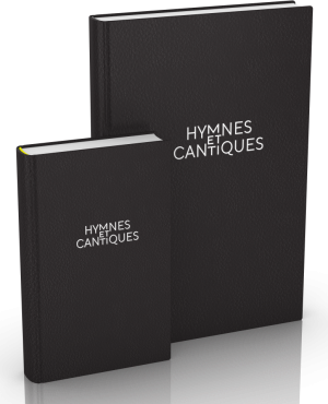 Hymnes et Cant [Nv Edition] - Gd format cuir noir