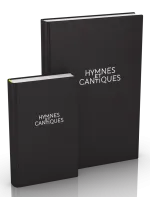 Hymnes et Cant [Nv Edition] - Gd format cuir noir