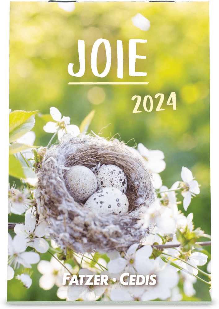 Joie - mini calendrier - 2024 :: La Maison de la Bible Bordeaux