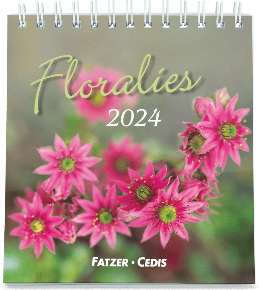 Floralies - calendrier de table