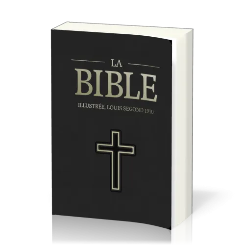 Bible Segond 1910, brochée, noire - Illustrée par José Pérez Montero