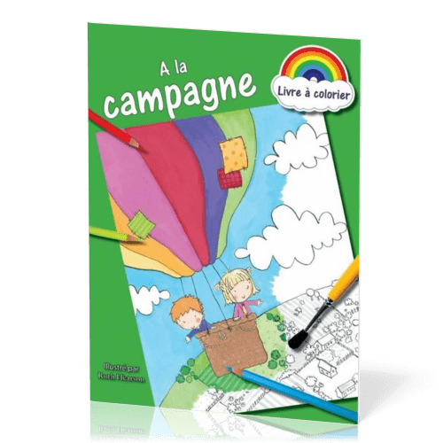 À la campagne - livre à colorier