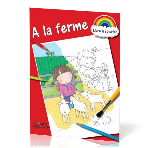 À la ferme - livre à colorier