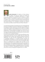 Livres des prophètes (Les) - Volume I. Introduction générale aux livres des prophètes (Abdias,...