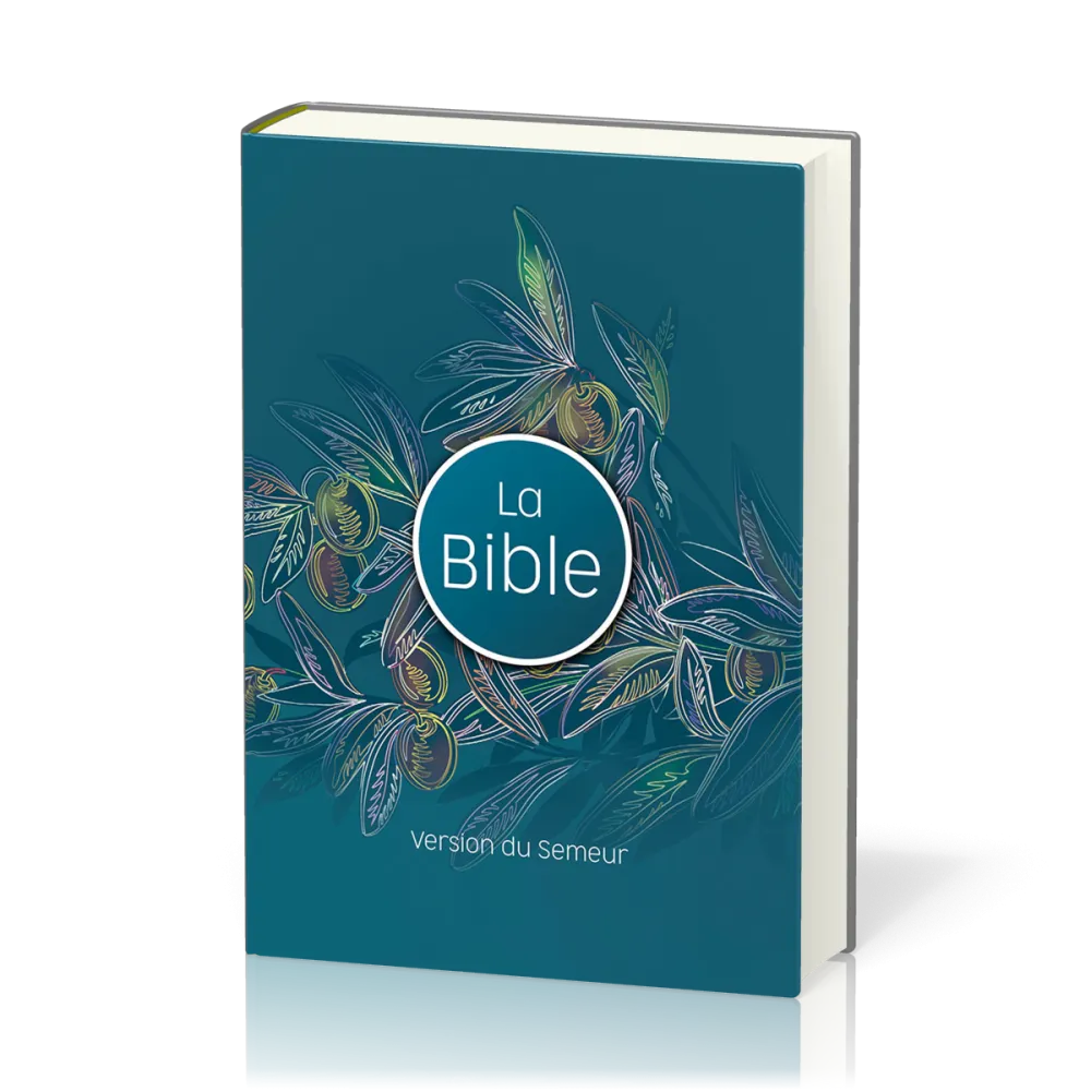 Bible Semeur 2015 compacte, couverture rigide olivier, tranche blanche