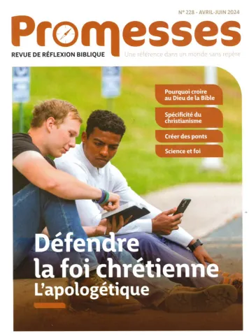 Revue Promesses 228-Apologétique