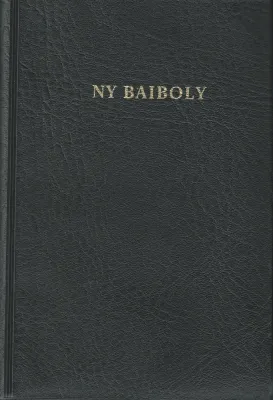 Malgache, Bible, rigide, bleue