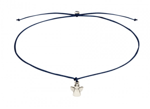 Bracelet "Un ange pour toi" bleu