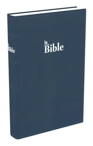Bible Darby, format grand, bleu - couverture bleu