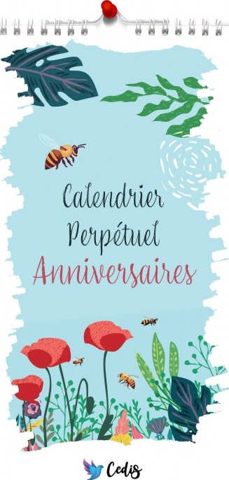 Calendrier perpétuel - anniversaires