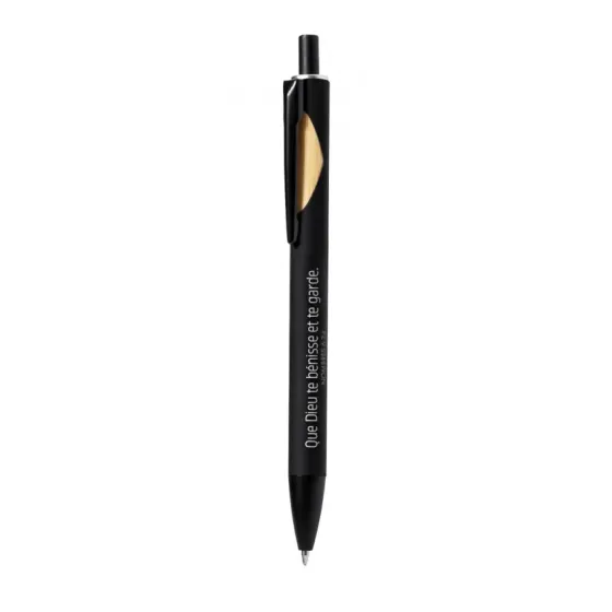Stylo bambou et aluminium - argent, rouge, bleu, vert