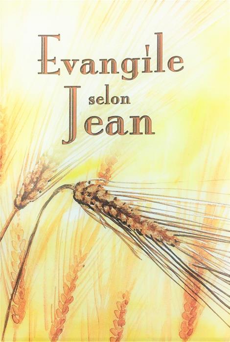 Évangile selon Jean, Segond Esaie 55 couverture épi d'orge - 10 x 15 cm