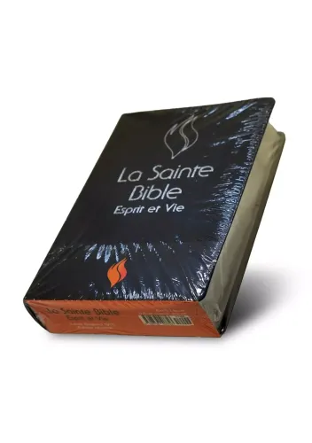 Bible Segond 1910 Esprit et Vie - simili cuir noir