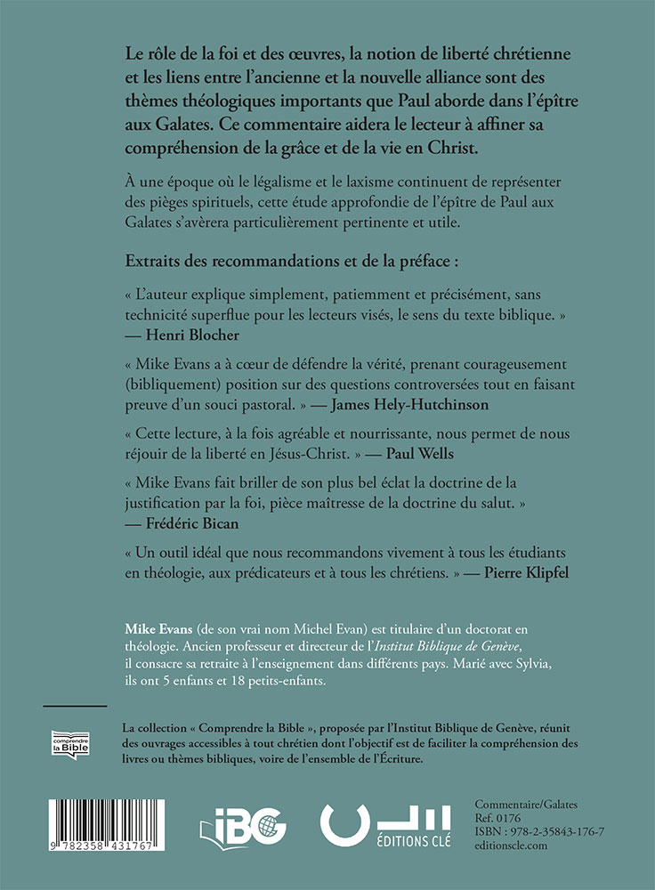 Galates – Commentaire Biblique