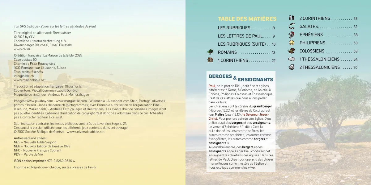 Ton GPS biblique - Zoom sur les lettres générales de Paul