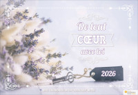 De tout cœur avec toi - Calendrier de table