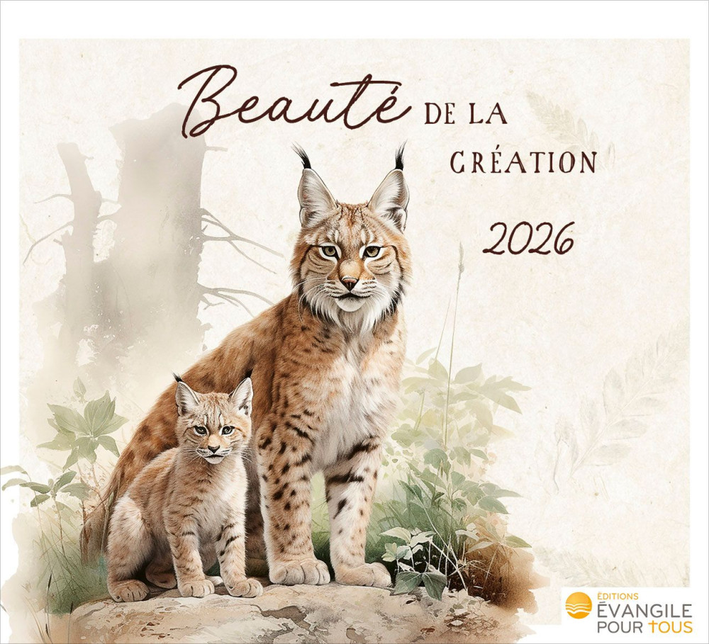 Beauté de la Création - Mini calendrier de table