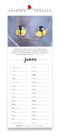 Chaque jour - calendrier vertical