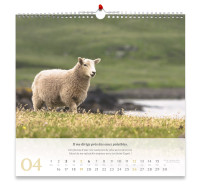 Psaume 23 - Grand format - calendrier mural