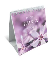 Pensées fleuries - calendrier de table