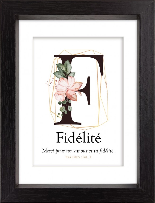 Mon Cadre Inspiration - F comme Fidélité