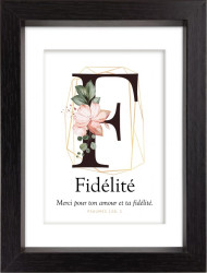 Mon Cadre Inspiration - F comme Fidélité