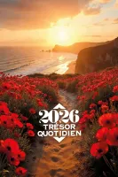 Trésor quotidien - Calendrier éphéméride, mural à effeuiller
