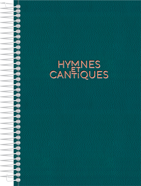 Hymnes et Cantiques [Nouvelle Edition] avec accords - Modèle pour piano