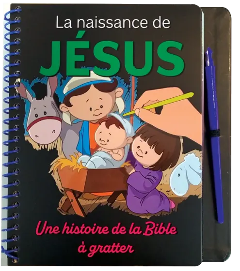 Naissance de Jésus (La) - Une histoire de la Bible à gratter