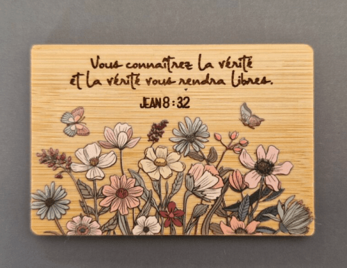 Magnet bambou – Jean 8 : 32