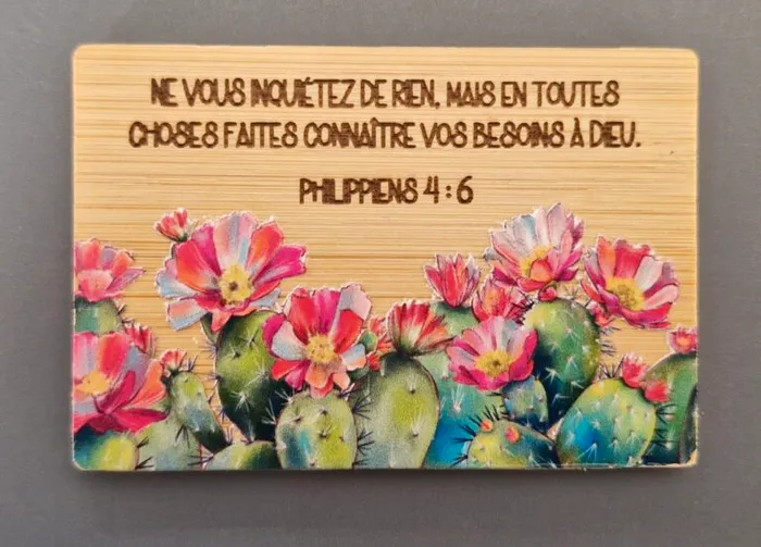 Magnet bambou – Philippiens 4 : 6
