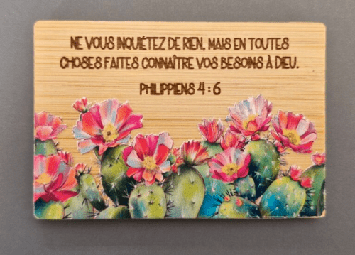 Magnet bambou – Philippiens 4 : 6