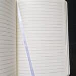 Carnet de notes Psaume 100: 5 - A5, blanc en PU touché gomme