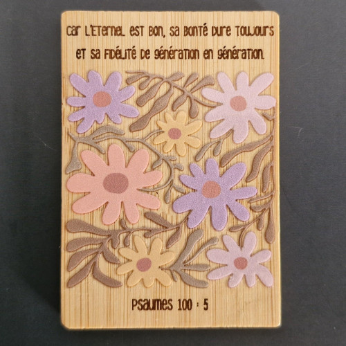 Magnet bambou - Psaumes 100:5