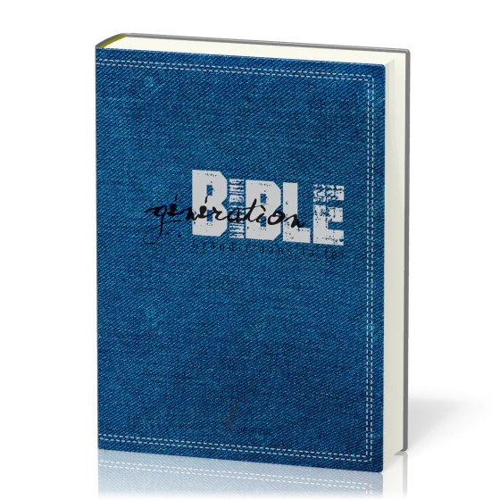 Bible d'étude Semeur, souple,  jeans - Génération - Grandir dans la foi