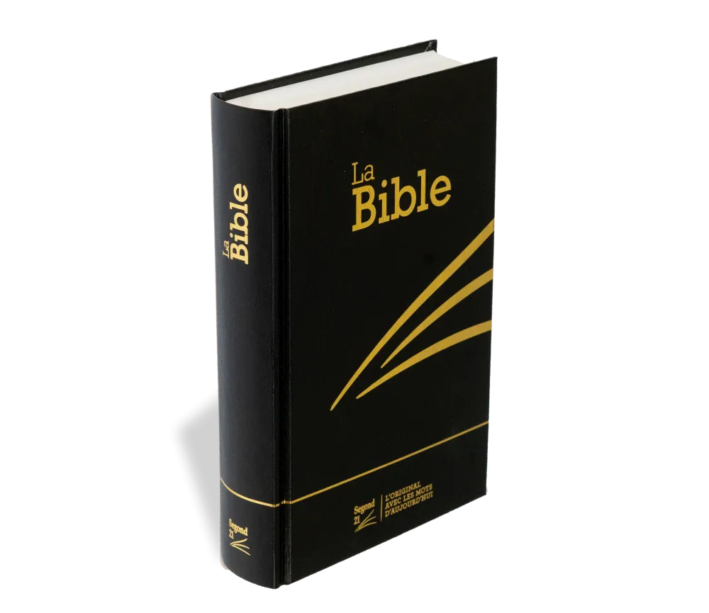 Bible Segond 21 compacte - couverture rigide Skivertex noire