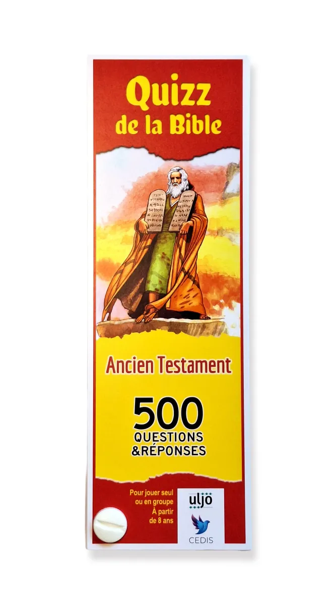 Quizz de la Bible Ancien Testament - 500 questions et réponses