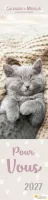 Pour vous (Animaux) - Calendrier cartes postales, vertical