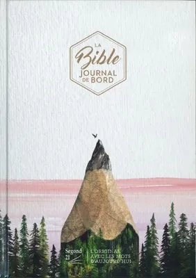 Bible Segond 21 Journal de bord - couverture rigide illustrée motif crayon