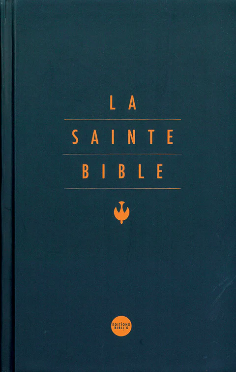 Bible, Segond 1978 à la Colombe, format poche, relié rigide - Avec notes réduites