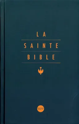 Bible, Segond 1978 à la Colombe, format poche, relié rigide - Avec notes réduites