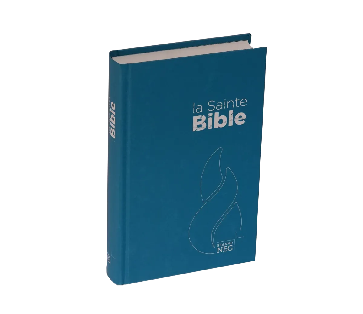 Bible Segond NEG compacte - couverture rigide imprimée bleue pacifique