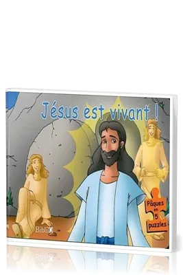Jésus est vivant - Pâques en 5 puzzles