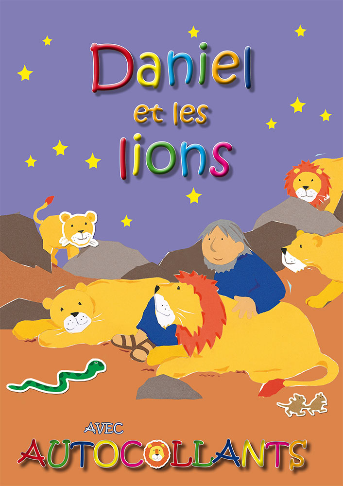 Daniel et les lions - Avec autocollants