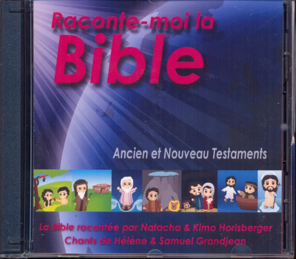 RACONTE-MOI LA BIBLE [3 CD MP3] ANCIEN ET NOUVEAU TESTAMENTS