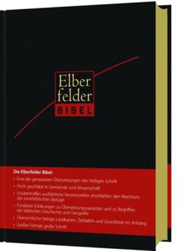 BIBLE ELBERFELDER - CUIR, TRANCHE D'OR