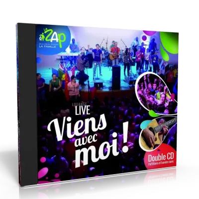 VIENS AVEC MOI ! [2CD 2014] LOUANGE LIVE (PARTITIONS ET BANDES SONS)
