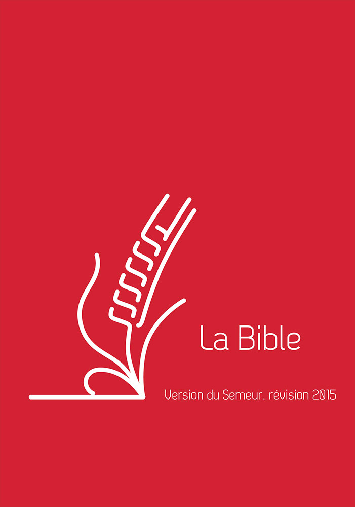 Bible Semeur 2015, compacte, rouge - couverture rigide, renforcée lin