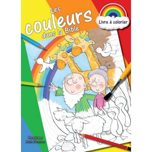 Couleurs dans la Bible  (Les) - livre à colorier